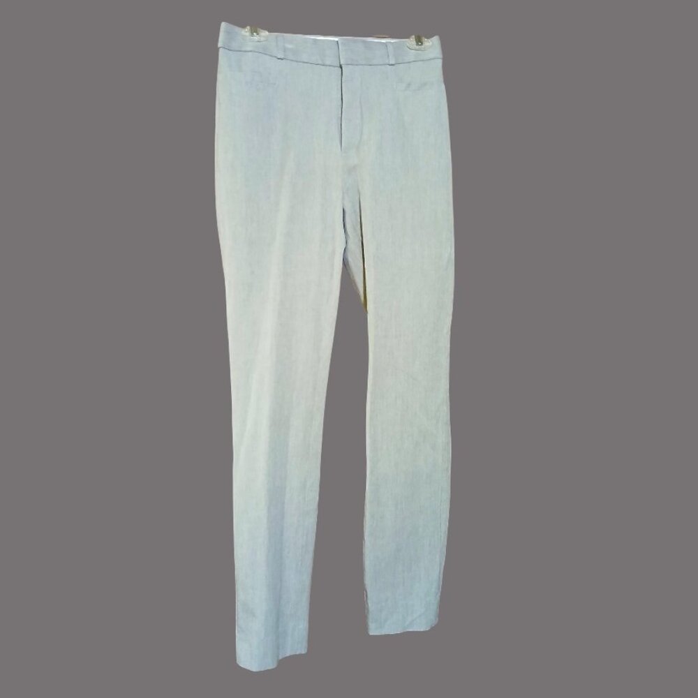 BANANA REPUBLIC Sloan Gray High-Rise Trousers NWOT - Picture 2 of 10